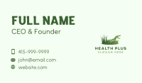 Grass Cutter Lawn Care Business Card Design