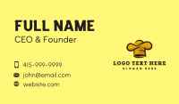 Chef Hat Kitchen Business Card Design