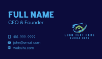 Power Cleaning Washer Business Card Design