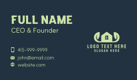 House Yard Gardening Business Card Design