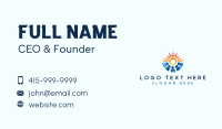 Solar Energy Panel Business Card