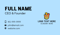 Phoenix Bird Shield Business Card Design