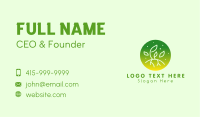 Horticulture Plant Cultivation Business Card