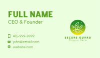 Horticulture Plant Cultivation Business Card