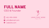 Sexy Woman Bikini Business Card