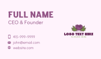 Mangosteen Organic Produce Business Card