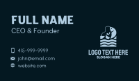 Seafood Fishing Grounds Business Card