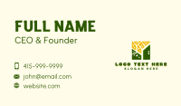 Environmental Tree Planting Business Card