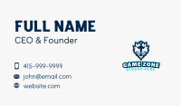 Blue Feline Esports Glitch Business Card Image Preview