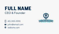 Blue Feline Esports Glitch Business Card