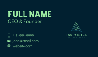 Developer Tech Pyramid Business Card