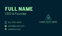 Pyramid Business Card example 4