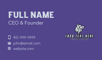 Mad Wolf Animal Business Card