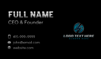 Electric Thunderbolt Lightning Business Card