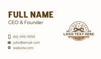 Hammer Lumber Carpentry Business Card