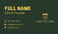 Organic Business Card example 1