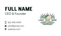 Tacos Cafeteria Cuisine Business Card Design