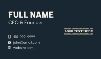 Stitch Business Card example 4