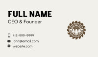 Logger Business Card example 4