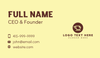 Office Coffee Cafe Business Card Design