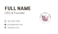 Craft Yarn Cat Business Card Design