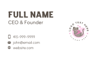 Craft Yarn Cat Business Card