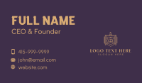 Academic University Tutor Business Card