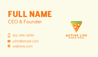 Pizza Slice Restaturant Business Card