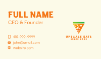 Pizza Slice Restaturant Business Card Image Preview