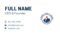 Summit Mountain Hiking Business Card