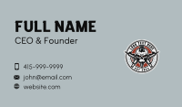 Airsoft Guns Skull Business Card