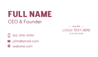 Realtor Business Card example 3