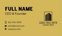 High Business Card example 2