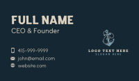 Anchor Rope Letter C Business Card