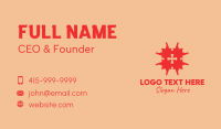 Puzzle Piece Business Card example 1
