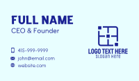 Blue Software Tech  Business Card