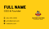Hot Dog Business Card example 2