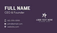 Arrow Star Agency Business Card Design