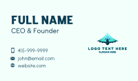 Airplane Fast Soaring Business Card