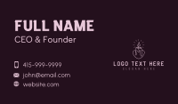 Candlelight Heart Wellness Business Card