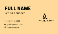 Heavy Equipment Business Card example 1