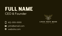 Antler Deer Buck Business Card