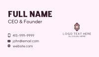 Crystal Jewelry Boutique Business Card