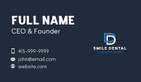 Organization Letter D Business Card Image Preview