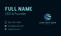 Business Globe Company Business Card Design