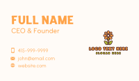 Bee Flower Plant Business Card