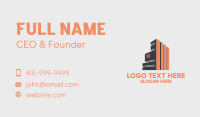 Modern Industrial Building  Business Card Design