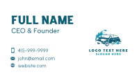 Auto Car Cleaning  Business Card