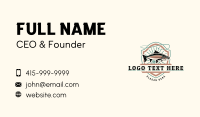 Fisherman Hook Seafood Business Card Design