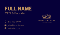 Residential Mansion Roof Business Card